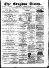 Croydon Times Wednesday 25 January 1882 Page 1