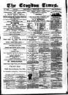 Croydon Times Wednesday 08 February 1882 Page 1