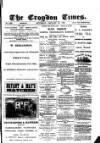 Croydon Times Saturday 20 January 1883 Page 1