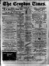Croydon Times Saturday 15 March 1884 Page 1