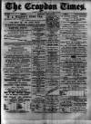 Croydon Times Saturday 05 April 1884 Page 1