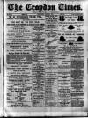 Croydon Times Saturday 26 July 1884 Page 1