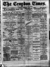 Croydon Times Saturday 06 September 1884 Page 1