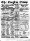 Croydon Times Saturday 06 December 1884 Page 1