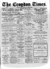 Croydon Times Saturday 13 June 1885 Page 1