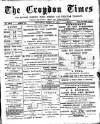 Croydon Times Saturday 31 March 1888 Page 1