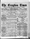 Croydon Times Saturday 04 January 1890 Page 1