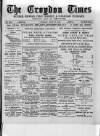 Croydon Times Saturday 12 July 1890 Page 1