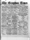 Croydon Times Saturday 26 July 1890 Page 1