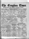 Croydon Times Wednesday 27 August 1890 Page 1