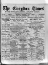 Croydon Times Wednesday 03 September 1890 Page 1