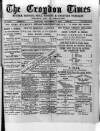 Croydon Times Saturday 06 September 1890 Page 1