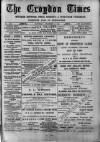 Croydon Times Saturday 06 December 1890 Page 1