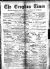 Croydon Times Saturday 03 January 1891 Page 1
