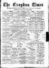 Croydon Times Saturday 14 February 1891 Page 1