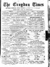 Croydon Times Wednesday 11 March 1891 Page 1