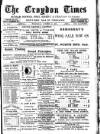 Croydon Times Wednesday 21 October 1891 Page 1