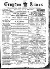 Croydon Times Saturday 09 January 1892 Page 1
