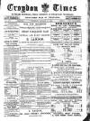 Croydon Times Saturday 16 January 1892 Page 1