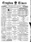 Croydon Times Saturday 23 January 1892 Page 1