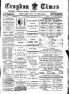 Croydon Times Saturday 30 January 1892 Page 1
