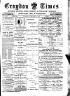 Croydon Times Saturday 06 February 1892 Page 1