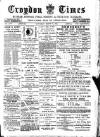 Croydon Times Saturday 05 March 1892 Page 1