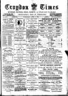 Croydon Times Wednesday 06 April 1892 Page 1