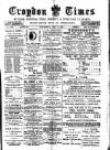 Croydon Times Wednesday 06 July 1892 Page 1
