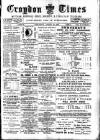 Croydon Times Wednesday 10 August 1892 Page 1