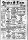 Croydon Times Saturday 24 September 1892 Page 1