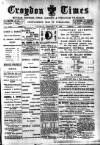 Croydon Times Saturday 25 February 1893 Page 1
