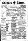 Croydon Times Saturday 25 March 1893 Page 1
