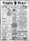 Croydon Times Saturday 01 April 1893 Page 1