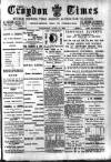 Croydon Times Wednesday 19 April 1893 Page 1