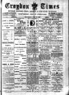 Croydon Times Wednesday 28 June 1893 Page 1