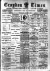 Croydon Times Wednesday 09 August 1893 Page 1