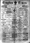 Croydon Times Wednesday 16 August 1893 Page 1
