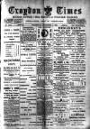 Croydon Times Wednesday 06 September 1893 Page 1