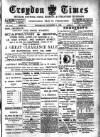 Croydon Times Wednesday 01 November 1893 Page 1