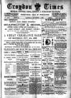 Croydon Times Saturday 04 November 1893 Page 1