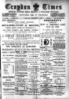 Croydon Times Saturday 02 December 1893 Page 1