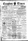 Croydon Times Wednesday 10 January 1894 Page 1