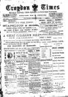 Croydon Times Wednesday 17 January 1894 Page 1