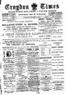 Croydon Times Saturday 27 January 1894 Page 1
