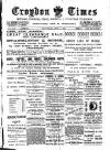 Croydon Times Wednesday 06 June 1894 Page 1