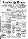 Croydon Times Wednesday 10 October 1894 Page 1