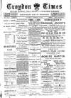 Croydon Times Saturday 13 October 1894 Page 1