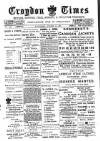 Croydon Times Wednesday 24 October 1894 Page 1