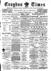 Croydon Times Saturday 27 October 1894 Page 1